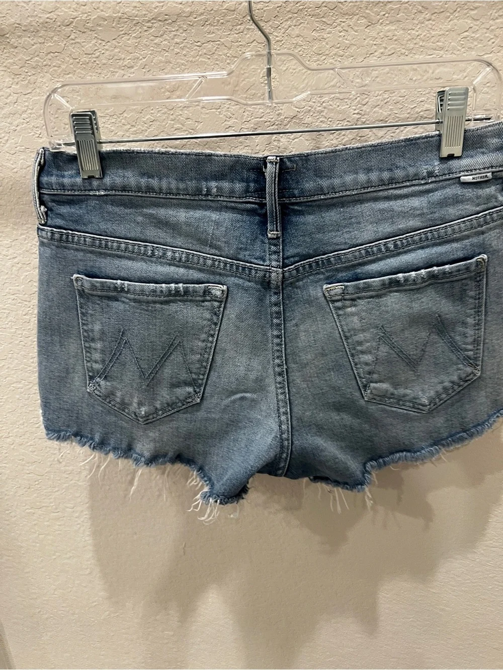 MOTHER denim cutoffs